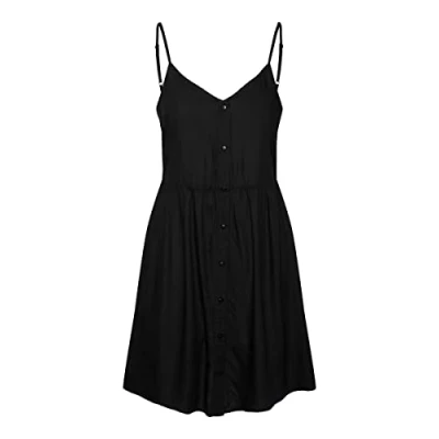 Abbildung von Pieces Pctala SLIP NOOS BC Freizeitkleid, Damen, Größe: XS, Black