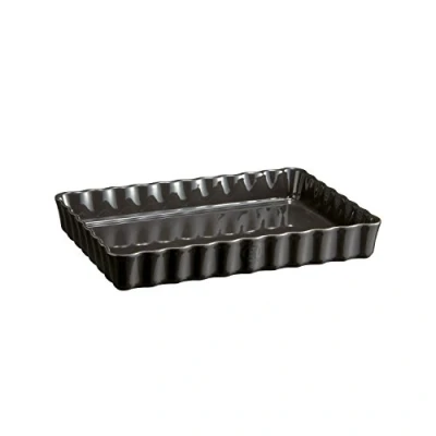 Abbildung von Emile Henry Kuchenform Fusain 34 x 24 cm / 2.4 Liter