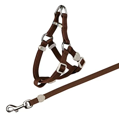 Abbildung von Nylon Katzengeschirr mit Leine 2637 cm/10 mm, 1,20 m