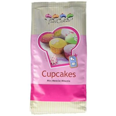 Abbildung von FunCakes Mix für Cupcakes: Einfach zu verwenden, perfekt gleichmäßige Cupcakes, Mini Cupcakes oder Laibkuchen, Vanillegeschmack, Konditorqualität, Halal. 1 kg.