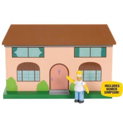 Abbildung von Jakks Pacific Actionfigur Simpsons Minifiguren Spielset Wohnzimmer