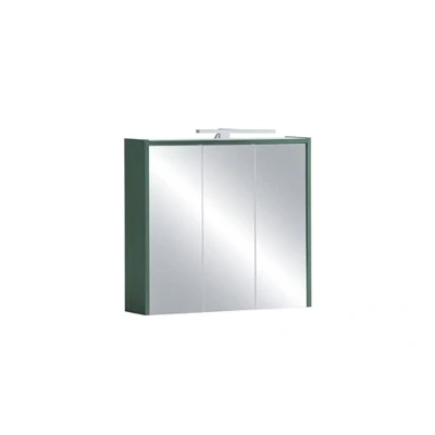 Abbildung von Schildmeyer Spiegelschrank Lovis, Breite 65 cm Mit LED Leuchte und Schalter /Steckdoseneinheit