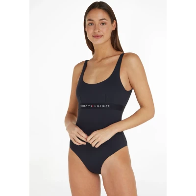 Abbildung von Tommy Hilfiger ONE Piece Badeanzug, Damen, Größe: XS, Desert sky