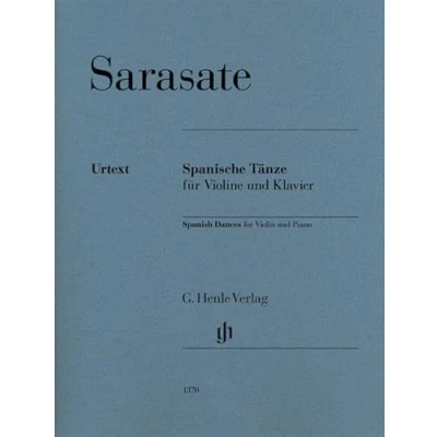 Abbildung von Spanische Tänze für Violine und Klavier: Partitur Stimme(n) (G. Henle Urtext Ausgabe)