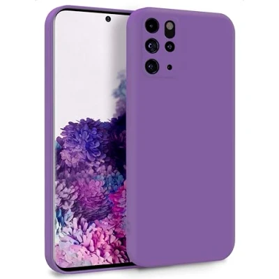 Abbildung von MyGadget Hülle für Samsung Galaxy S20 Plus Zweilagige Handyhülle mit Kameraschutz Cover Innenfutter &amp; Silikon außen Lila