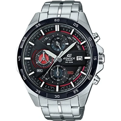 Abbildung von CASIO EDIFICE Chronograph EFR 556DB 1AVUEF, Quarzuhr, Armbanduhr, Herrenuhr, bis 10 bar wasserdicht, Stoppfunktion