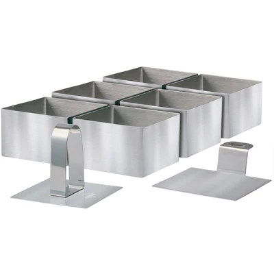 Abbildung von STONELINE Speisering, (Set, 8 tlg.), eckig