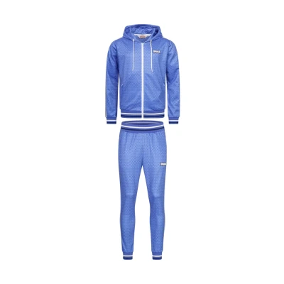 Abbildung von Lonsdale Kapuze Chain Trainingsanzug, Herren, Größe: Large, Navy baby blue
