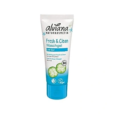 Abbildung von Alviana Waschgel Gesichtsreinigung Bio Gurkenextrakt 125 ml