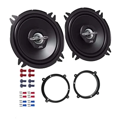 Abbildung von JVC CS J520X Auto Lautsprecher Boxen 500 Watt 13 cm 2 Wege Koax kompatibel mit Audi A3 1996 2003 Türen Front