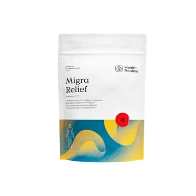 Abbildung von Health Routine Migra Relief 60 St