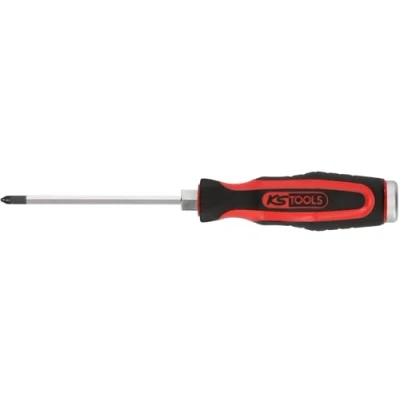 Abbildung von KS TOOLS 151.1144 E Schraubendreher PZ 2 100, 205mm Pozidriv (PZ)