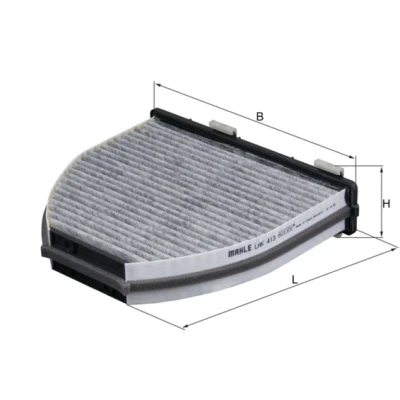 Abbildung von MAHLE LAK 413 Innenraumfilter
