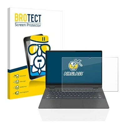 Abbildung von BROTECT Schutzglas für Lenovo IdeaPad Flex 5 14&quot; 16:9 Schutzfolie Panzer Folie Glas [Extrem Kratzfest 9H, Anti Fingerprint, Ultra Transparent]