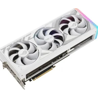 Abbildung von Asus ROG Strix GeForce RTX 4080 SUPER OC White Grafikkarte (16 GB, GDDR6X)