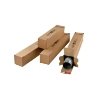 Abbildung von Plakatæske colompac firkantet 610x108x108mm brun bundt a 10 stk