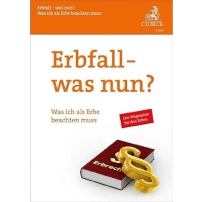 Abbildung von Erbfall Was nun?: ich als Erbe beachten muss (Vorsorgebroschüren)