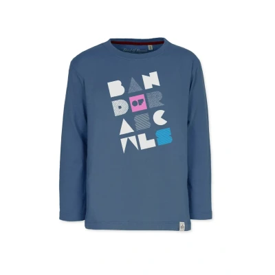 Abbildung von Band of Rascals Longsleeve Basic Langarmshirt für Kinder, Größe: 134, Blue