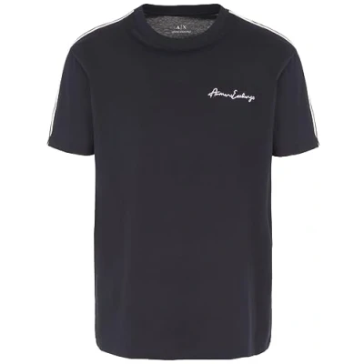 Abbildung von Armani Exchange Tshirt print, Herren, Größe: Medium, Navy