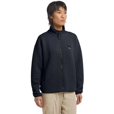 Abbildung von Jack Wolfskin Mogari Sweatjacke, Damen, Größe: Large, Dark navy