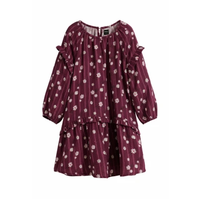 Abbildung von Desigual BOHO Floral Freizeitkleid für Kinder, Größe: 146/152, Purple