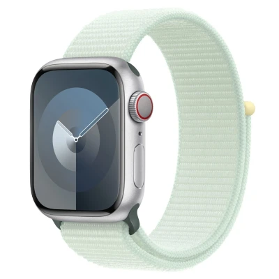 Abbildung von Apple Watch Band Sport Loop 41 mm Blassmint One Size