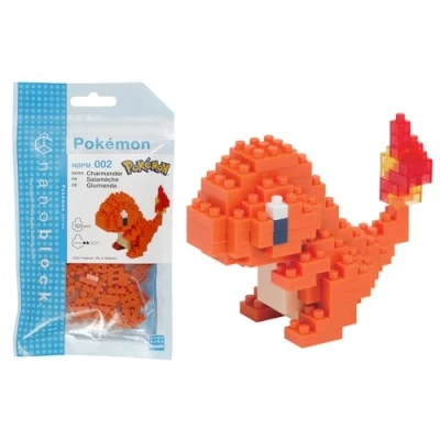 Abbildung von nanoblock Pokemon Charmander, Series, Bandai