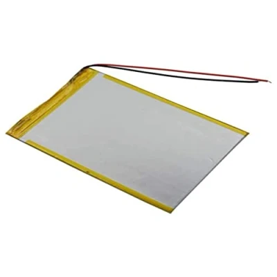 Abbildung von YUNIQUE GREEN CLEAN POWER Lipo Akku 3.7V 4000mAh Ideal für PDA, GPS, DVD, Tablet PC Maße 90x60x7 mm Umweltfreundlich, Hohe Kapazität