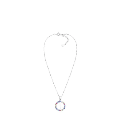 Abbildung von Sofia Milani Letter I Halskette, Damen, Größe: One Size, Silver