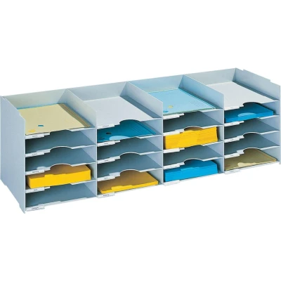Abbildung von PAPERFLOW Sortierstation DIN A4+ 20 Fach lichtgrau