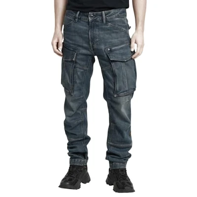 Abbildung von G Star Herren Rovic Zip 3D Regular Tapered Denim Jeans, Blau (Worn in Glace D23077 D775 H139), 35W / 32L