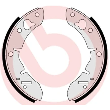 Abbildung von BREMBO S 52 501 Bremsbacken 178 32 ROVER: Mini Hatchback, Cabrio, AUSTIN: Schrägheck