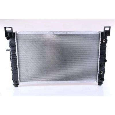 Abbildung von NISSENS 69092 Kühler, Motorkühlung Aluminium 718 439 27 Kühlrippen gelötet