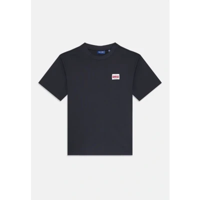 Abbildung von ONLY &amp; SONS junior Osjfred LIFE Label TEE Tshirt basic für Kinder, Größe: 110/116, Dark navy