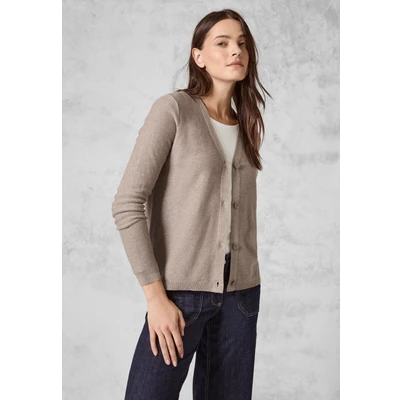 Abbildung von Cecil Strickjacke, Damen, Größe: Large, Beige