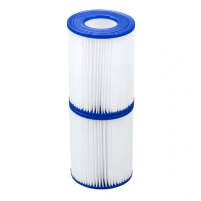 Abbildung von Bestway Filterkartusche Gr. II Doppelpack, 10,6 x 13,6 cm