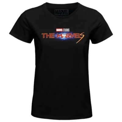 Abbildung von Marvel Damen womavlsts020 T Shirt, Schwarz, Small
