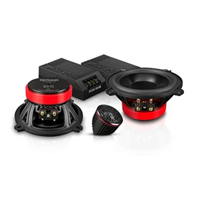 Abbildung von EMPHASER Monolith ECP M5 klangstarkes 13 cm 2 Wege Lautsprecher Komponentensystem mit 100 W RMS