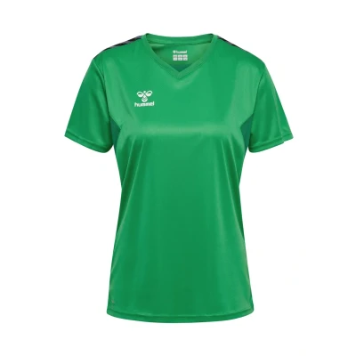Abbildung von Hummel Authentic Sport Tshirt, Damen, Größe: 44, Jelly bean