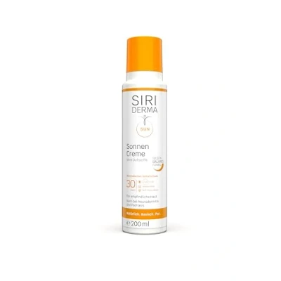 Abbildung von Siriderma Sonnencreme Lsf30 Ohne Duftstoffe 200 ml