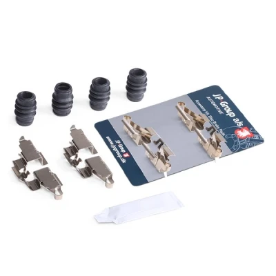 Abbildung von JP GROUP 4864004610 Zubehörsatz, Scheibenbremsbelag Hinterachse TOYOTA: Yaris II Schrägheck, iQ, Verso S, SUZUKI: Vitara IV SUV, SWIFT 4