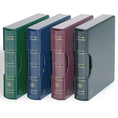 Abbildung von Leuchtturm, Perfect DP, Classic, Album (Drehstabbinder) ohne Inhalt, inkl. Schutzkassette Schwarz Abm: 293x315x60 mm. pro Stk.
