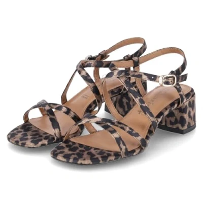 Abbildung von Tamaris Riemensandalette, Damen, Größe: 38, Leopard Schuhe