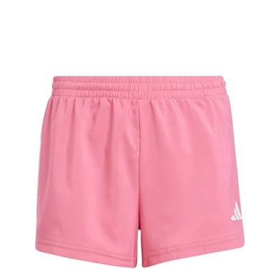 Abbildung von adidas Mädchen Train Essentials 3 Stripes Shorts, pink Fusion/White, 11 12 Years