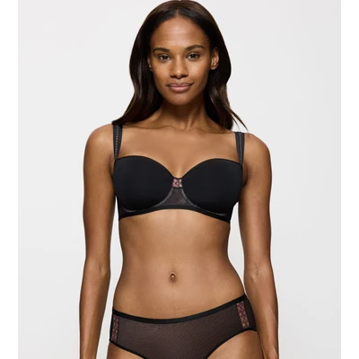 Abbildung von Triumph Palina Cosmic Heartbeat Bügel BH, Damen, Größe: 70D, Black
