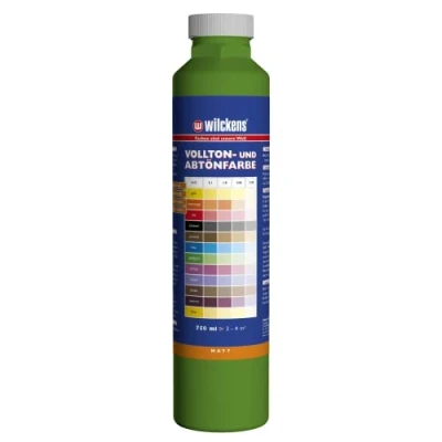 Abbildung von Wilckens Vollton und Abtönfarbe matt, 750 ml, Apfelgrün