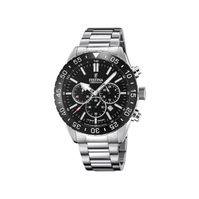 Abbildung von Festina Chronograph, Herren, Größe: One Size, Black