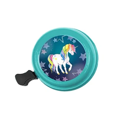 Abbildung von bb Klostermann Fahrradklingel bbeBells Einhorn, Ø55mm, türkis