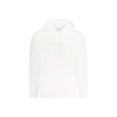 Abbildung von PVH Europe B.V Herren MINIMAL Logo Hoodie Kapuzenpullover, Bright White, XL