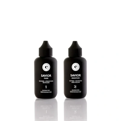 Abbildung von COCUNAT Savior Rekonstruierende und reparierende Haarkur Für geschädigtes, brüchiges oder gefärbtes Haar Repariert die Struktur vollständig von innen Silikonfrei 2 x 100 ml